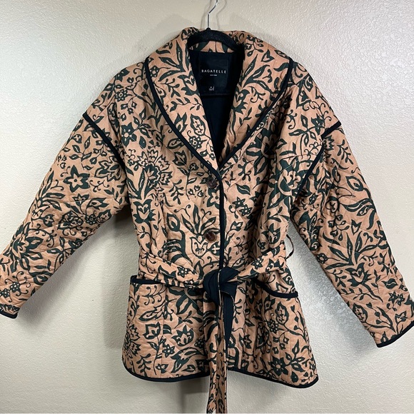 Bagatelle quilted and belted jacket - Picture 2 of 8